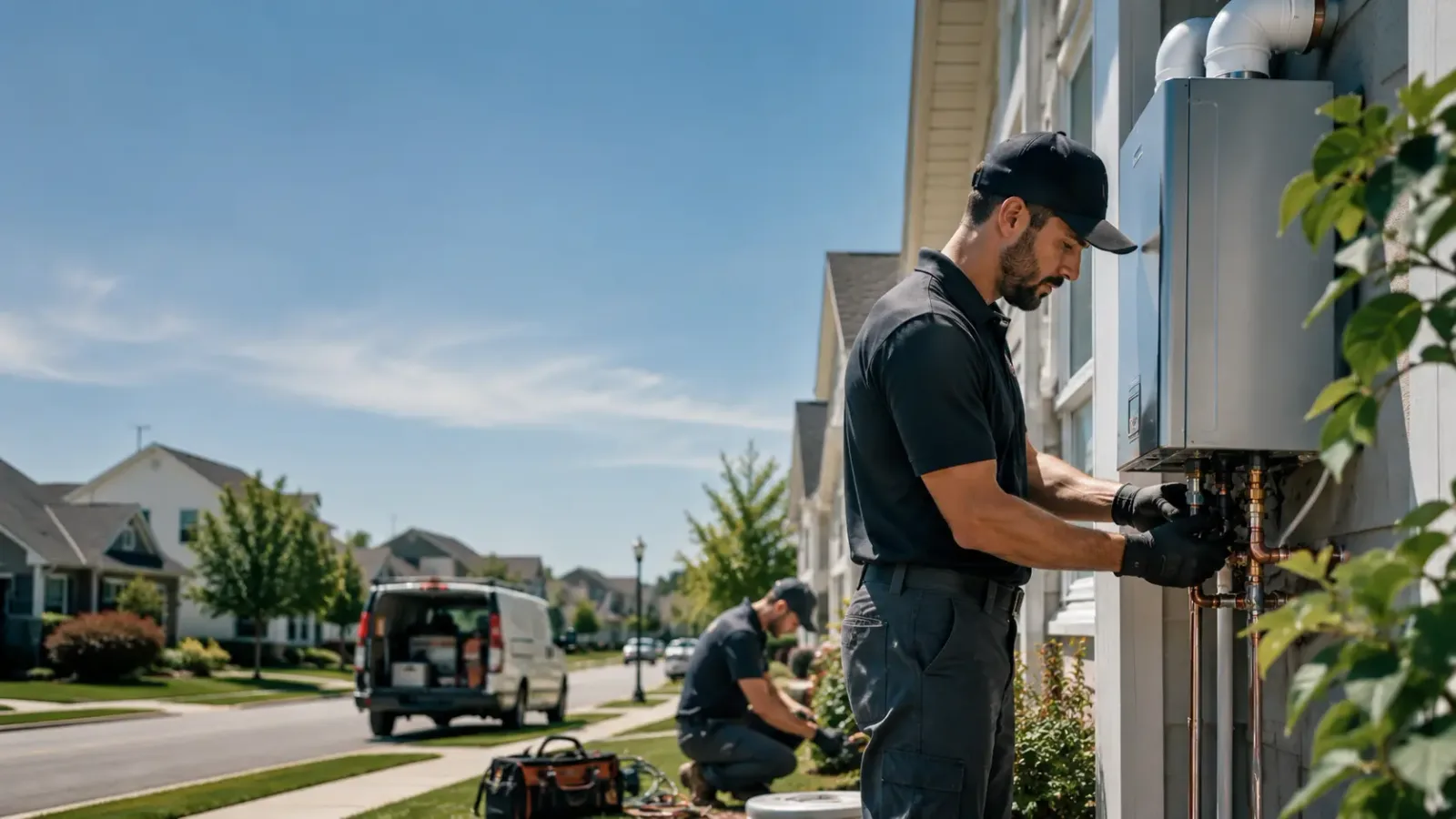 Tankless Water Heater Installation in Cambridge, ME